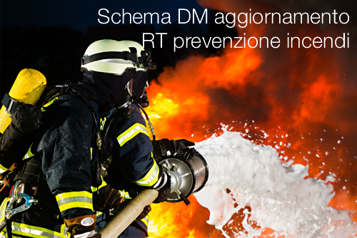 Schema DM aggiornamento RT prevenzione incendi