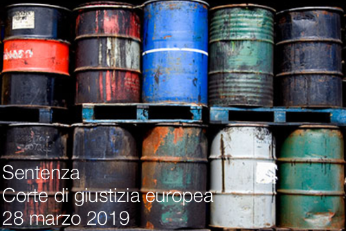 Sentenza Corte di giustizia europea 28 marzo 2019