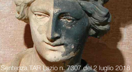 Sentenza del TAR Lazio n  7307 del 2 luglio 2018