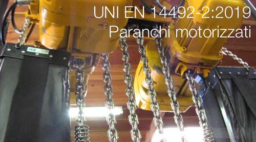 UNI EN 14492 2 2019  Paranchi motorizzati