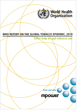 WHO report on the global tobacco epidemic 2019
