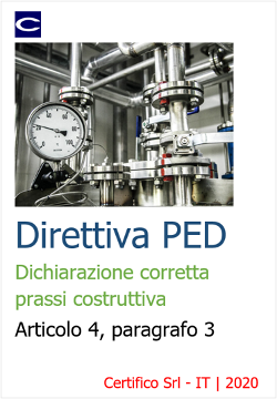 PED articolo 4 paragrafo 3