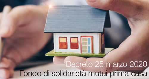 Decreto 25 marzo 2020