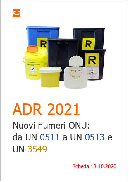 ADR 2021   Nuovi numeri ONU