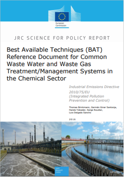 BREF Common Waste Water and Waste Gas Treatment Management Systems in the Chemical Sector