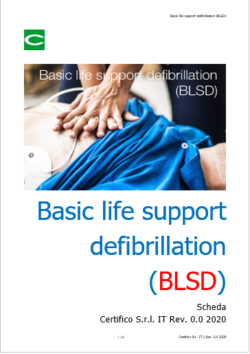 Basic life support defibrillation BLSD