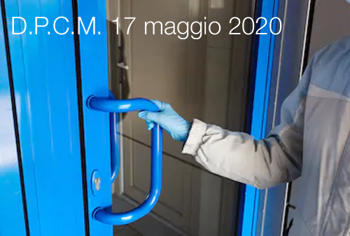 D P C M  17 maggio 2020