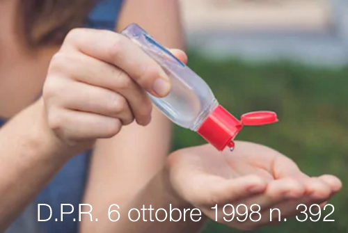 D P R  6 ottobre 1998 n  392