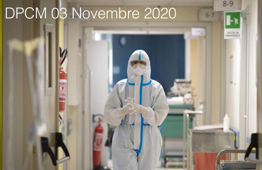 DPCM 03 Novembre 2020