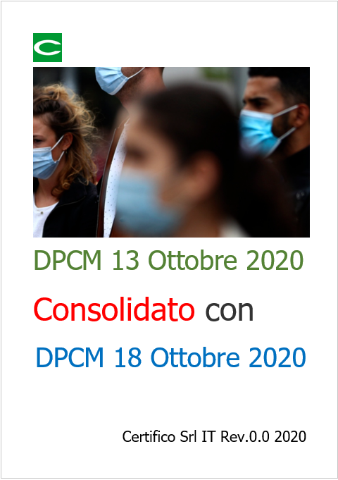DPCM Consolidato Ottobre 2020