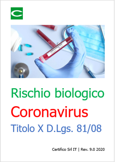 DRV rischio Covid 19 Ed  9 0