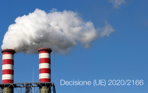 Decisione UE 2020 2166