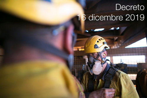 Decreto 16 dicembre 2019