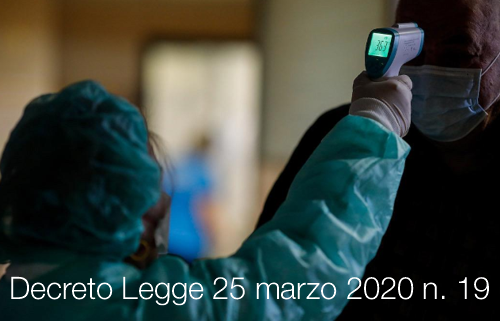 Decreto legge 19 2020