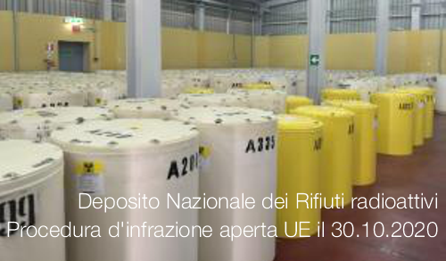 Deposito Nazionale dei Rifiuti radioattivi Procedura infrazione