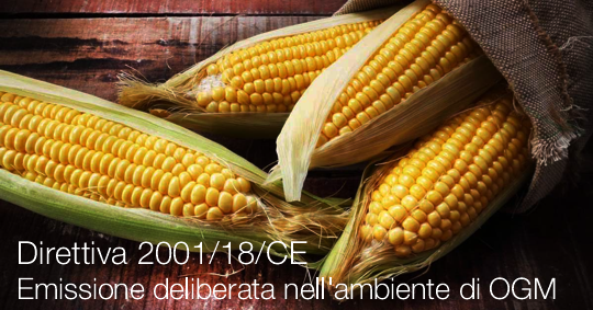 Direttiva 2001 18 CE emissione deliberata nell ambiente OGM