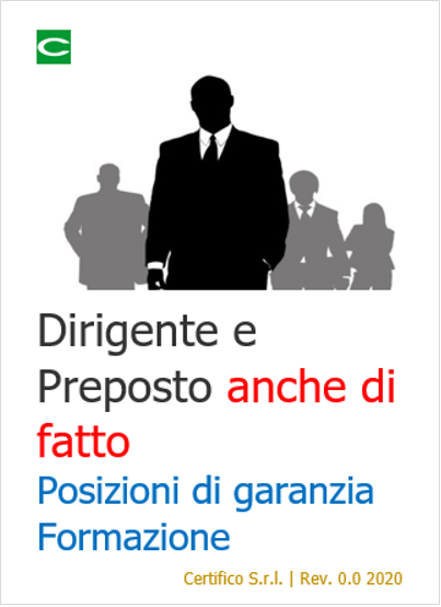 Dirigenti e presposti anche di fatto flusso Dirigenti e presposti anche di fatto flusso