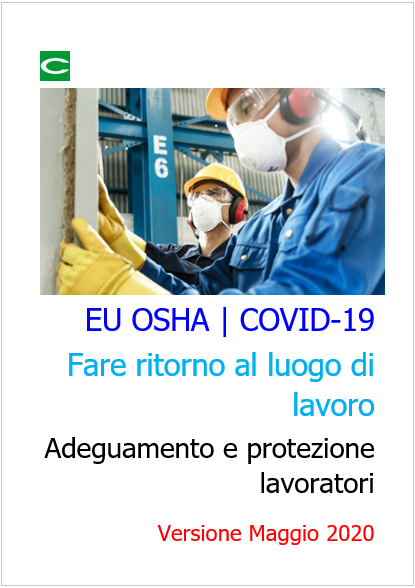EU OSHA Fare ritorno ai luoghi di lavoro maggio 2020