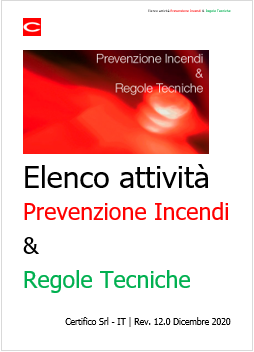 Elenco attivita  PI e Norme tecniche 123 0 Dicembre 2020