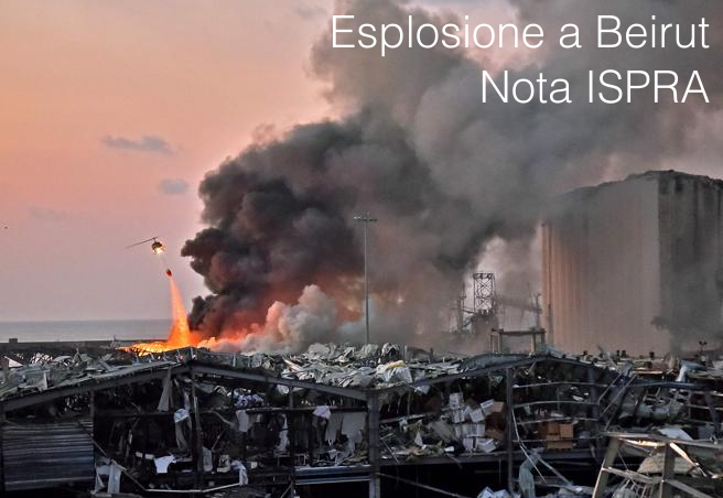 Esplosione Beirut   Nota ISPRA