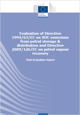 Evaluation of Directive VOC emissions from petrol storage e distribution