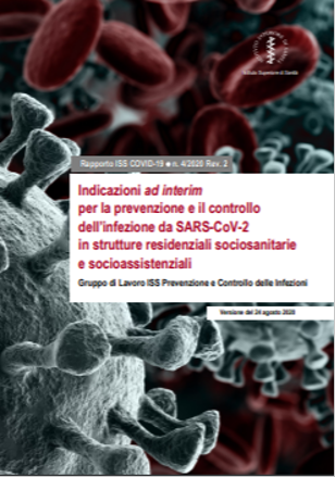 Indicazioni SARS CoV 2 in strutture residenziali sociosanitarie e socioassistenziali