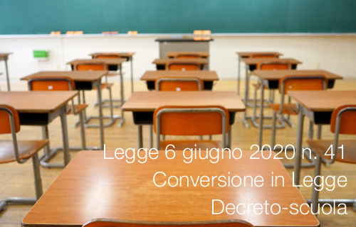 Legge 6 giugno 2020 n  41