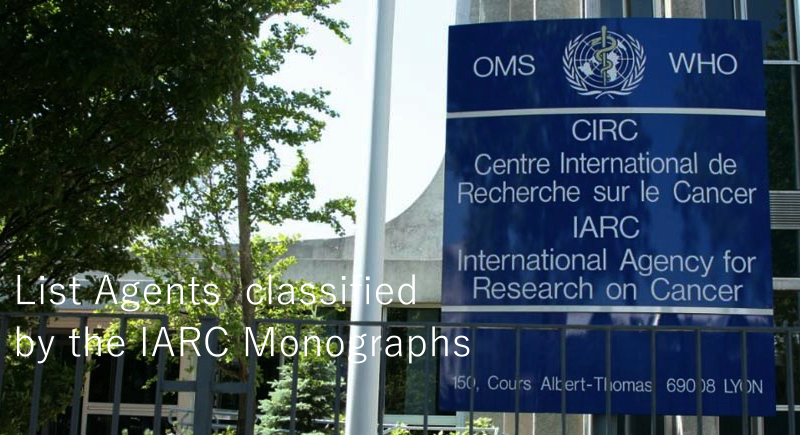List Agents classified by the IARC Monographs