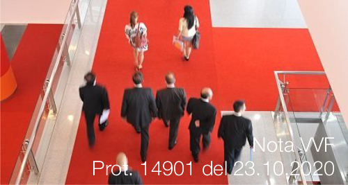 Nota VVF Prot  14901 del 23 10 2020