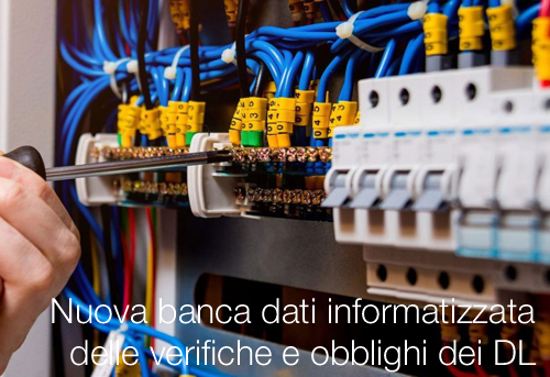 Nuova banca dati informatizzata delle verifiche e obblighi dei DL