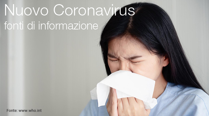 Nuovo Coronavirus fonti di informazione