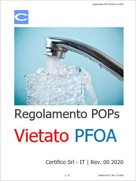 PFOA Vietato