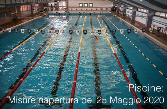 Piscine   riapertura 25 Maggio 2020