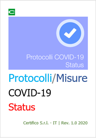 Protociolli misure Covid 19 Ottobre 2020 Protociolli misure Covid 19 Ottobre 2020