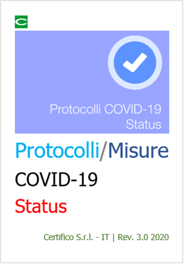 Protociolli misure Covid 19 Ottobre 2020 Protociolli misure Covid 19 Ottobre 2020