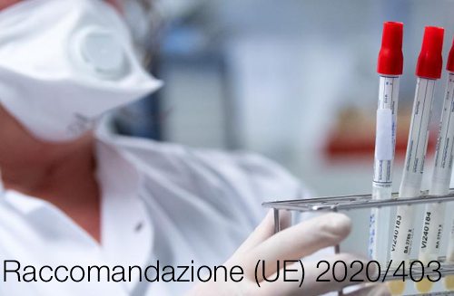 RACCOMANDAZIONE  UE  2020 403