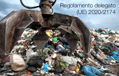 Regolamento delegato UE 2020 2174 