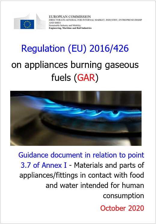 Regulation EU 2016 426 Guidance point 3 7 of Annex I GAR