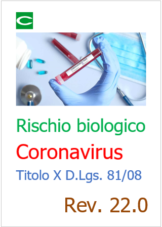 Rischio biologico coronavirus Titolo X Rev 22 0 Rischio biologico coronavirus Titolo X Rev 22 0