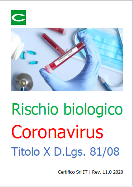 DRV rischio Covid 19 Ed 9 0 DRV rischio Covid 19 Ed 9 0