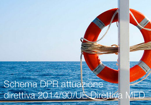 Schema DPR attuazione Direttiva MED