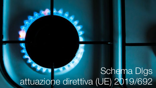 Schema Dlgs attuazione direttiva UE 2019 692