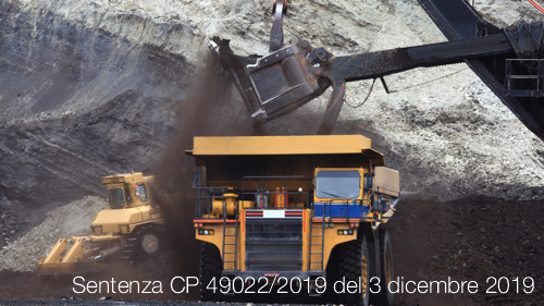 Sentenza CP 49022 2019 del 3 dicembre 2019