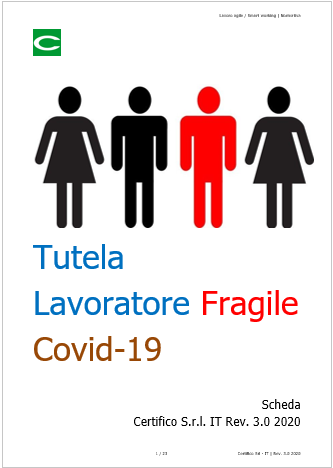 Tutela del Lavoratore Fragile COVID 19 Rev  3 0 2020