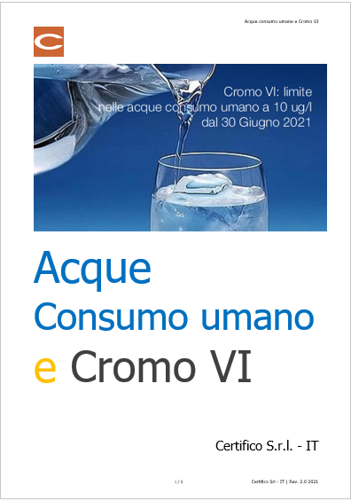 Acque Cromo VI 2 2021