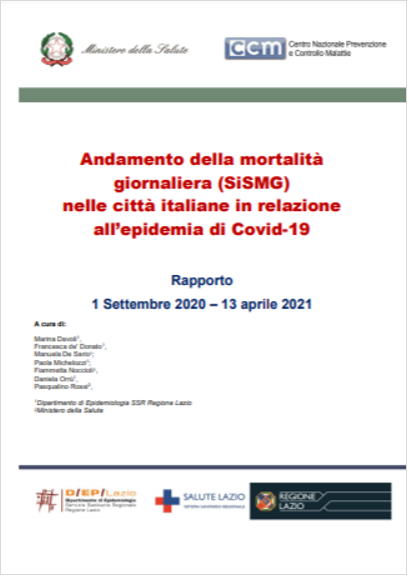 Andamento mortalita  giornaliera  SiSMG  citt  italiane Covid 19