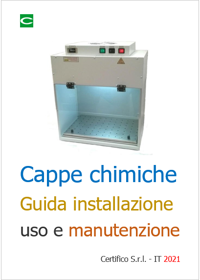 Cappe Chimiche   Guida installazione uso e manutenzione Rev  00 2021