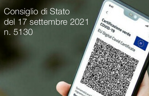 Consiglio di Stato Sez  III del 17 settembre 2021 n  5130