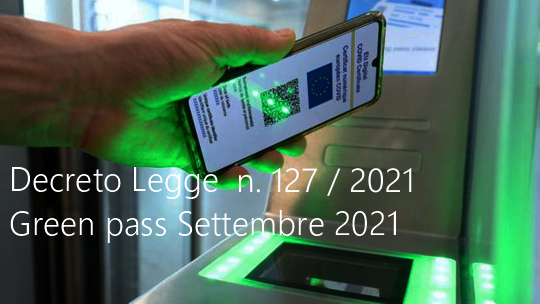 Decreto Legge 21 settembre 2021 n  127