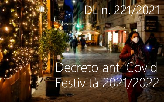 Decreto Legge 24 Dicembre 2021 n  221